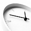 Часы настенные Lite, белые с логотипом в Москве заказать по выгодной цене в кибермаркете AvroraStore