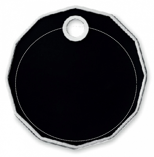 Брелок с жетоном (фунт стерл) с логотипом в Москве заказать по выгодной цене в кибермаркете AvroraStore