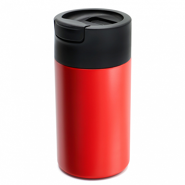 Вакуумная герметичная термокружка Kelly, красная с логотипом в Москве заказать по выгодной цене в кибермаркете AvroraStore