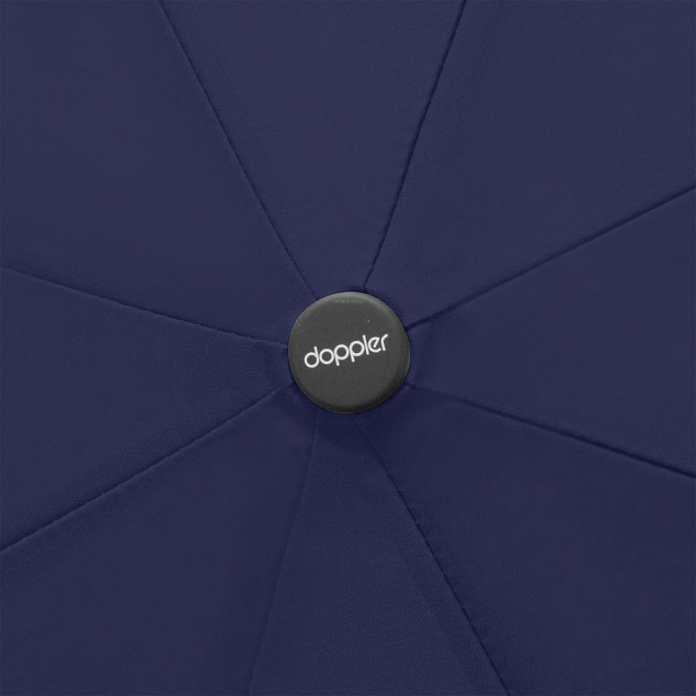 Зонт складной Fiber Magic, темно-синий с логотипом в Москве заказать по выгодной цене в кибермаркете AvroraStore