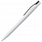 Ручка шариковая Pin, белая с черным с логотипом в Москве заказать по выгодной цене в кибермаркете AvroraStore