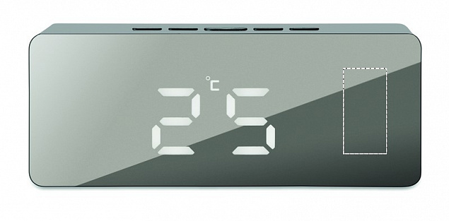 Часы-будильник с логотипом в Москве заказать по выгодной цене в кибермаркете AvroraStore