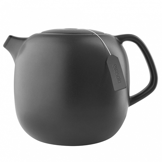 Чайник заварочный Nordic Kitchen, черный с логотипом в Москве заказать по выгодной цене в кибермаркете AvroraStore