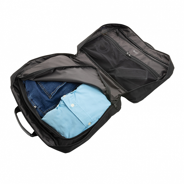 Сумка-рюкзак 2-в-1 для ноутбука Swiss Peak из rPET AWARE™ с логотипом в Москве заказать по выгодной цене в кибермаркете AvroraStore