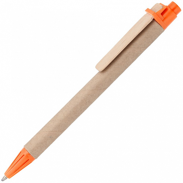 Ручка шариковая Wandy, оранжевая с логотипом в Москве заказать по выгодной цене в кибермаркете AvroraStore