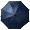 Зонт-трость светоотражающий Reflect, синий с логотипом в Москве заказать по выгодной цене в кибермаркете AvroraStore