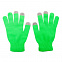 Перчатки для сенсорного экрана, зеленые с логотипом в Москве заказать по выгодной цене в кибермаркете AvroraStore