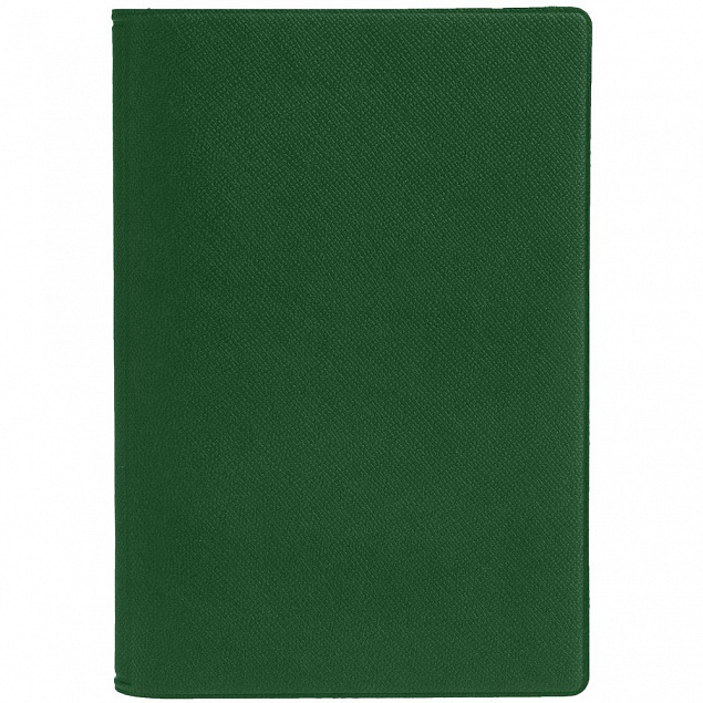 Обложка для паспорта Devon, темно-зеленый с логотипом в Москве заказать по выгодной цене в кибермаркете AvroraStore