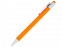 Ручка шариковая Athens черные чернила, оранжевый с логотипом в Москве заказать по выгодной цене в кибермаркете AvroraStore