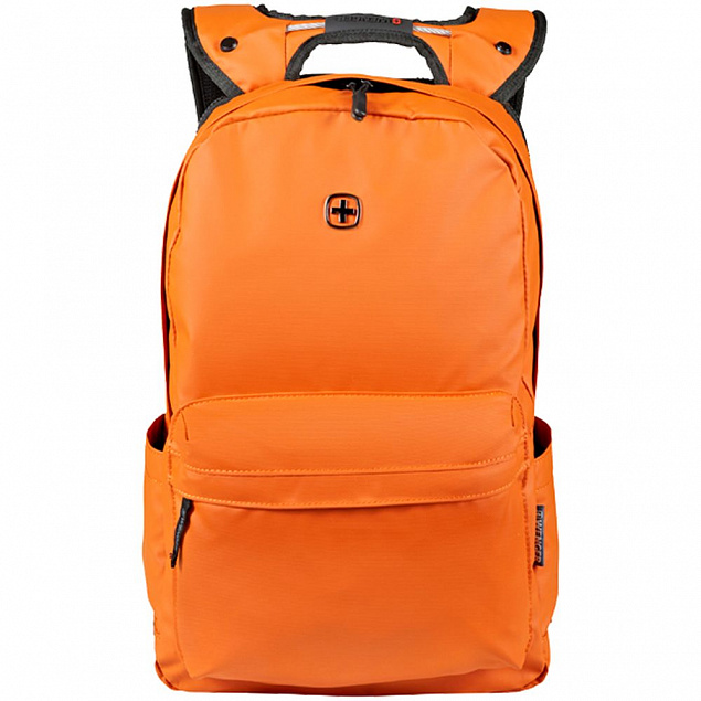 Рюкзак Photon с водоотталкивающим покрытием, оранжевый с логотипом в Москве заказать по выгодной цене в кибермаркете AvroraStore