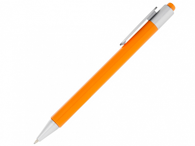 Ручка шариковая Athens черные чернила, оранжевый с логотипом в Москве заказать по выгодной цене в кибермаркете AvroraStore