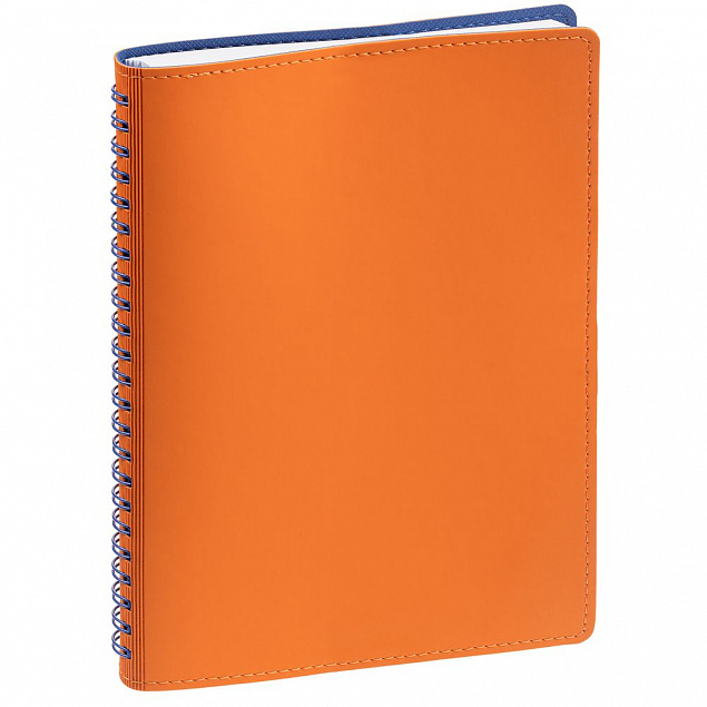 Ежедневник Spring Shall, недатированный, оранжевый с логотипом в Москве заказать по выгодной цене в кибермаркете AvroraStore