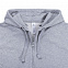 Толстовка женская Hooded Full Zip серый меланж с логотипом в Москве заказать по выгодной цене в кибермаркете AvroraStore