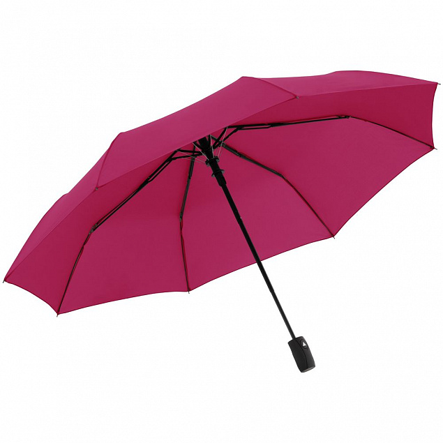 Зонт складной Trend Mini Automatic, бордовый с логотипом в Москве заказать по выгодной цене в кибермаркете AvroraStore