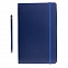 Блокнот и ручка Abrantes, темно-синий с логотипом в Москве заказать по выгодной цене в кибермаркете AvroraStore