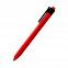 Ручка шариковая Kan - Красный PP с логотипом в Москве заказать по выгодной цене в кибермаркете AvroraStore