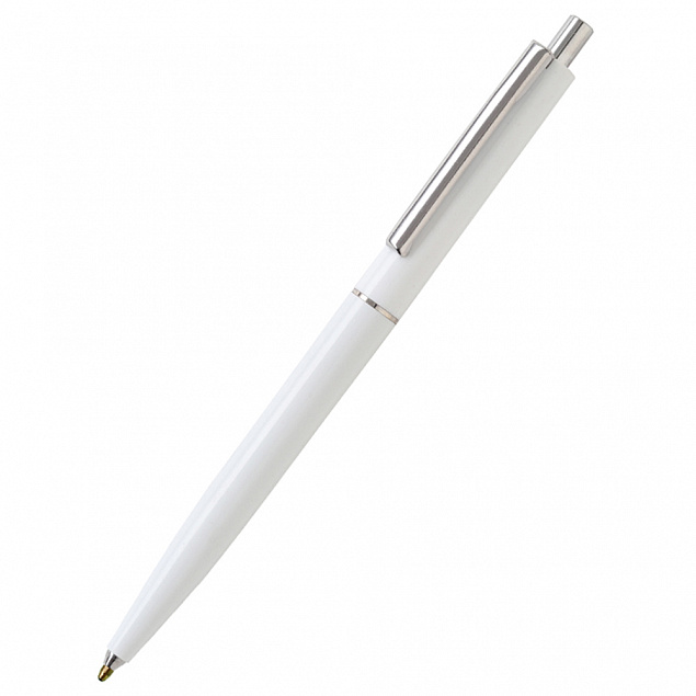 Ручка шариковая Dot - Белый BB с логотипом в Москве заказать по выгодной цене в кибермаркете AvroraStore