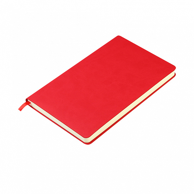 Блокнот A5 "Molto" с линованными страницами - Красный PP с логотипом в Москве заказать по выгодной цене в кибермаркете AvroraStore