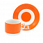 Чайная пара фарфоровая 220см³ &quot;экспресс&quot; &quot;Sunrise&quot; (7С1669Ф34), оранжевый, в коробке с логотипом в Москве заказать по выгодной цене в кибермаркете AvroraStore