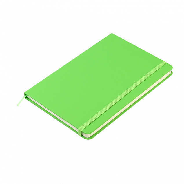 Блокнот A5 "Monte" с линованными страницами - Зеленый FF с логотипом  заказать по выгодной цене в кибермаркете AvroraStore
