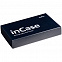 Футляр для карточек inCase, серый с бордовым с логотипом в Москве заказать по выгодной цене в кибермаркете AvroraStore
