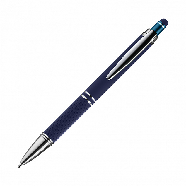 Шариковая ручка Alt, синий с логотипом в Москве заказать по выгодной цене в кибермаркете AvroraStore