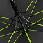 Зонт-трость с цветными спицами Color Style ver.2, зеленое яблоко с логотипом в Москве заказать по выгодной цене в кибермаркете AvroraStore