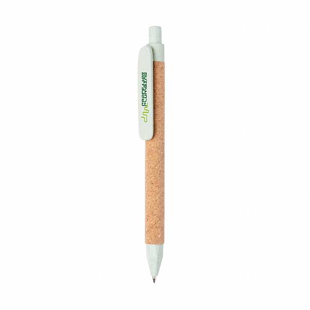 Эко-ручка Write, зеленый с логотипом в Москве заказать по выгодной цене в кибермаркете AvroraStore