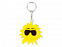 Брелок-рулетка «Солнце», 1м с логотипом в Москве заказать по выгодной цене в кибермаркете AvroraStore