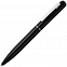 Ручка шариковая Scribo, черная с логотипом в Москве заказать по выгодной цене в кибермаркете AvroraStore