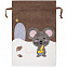 Мешок для подарков Noel, с мышкой с логотипом в Москве заказать по выгодной цене в кибермаркете AvroraStore