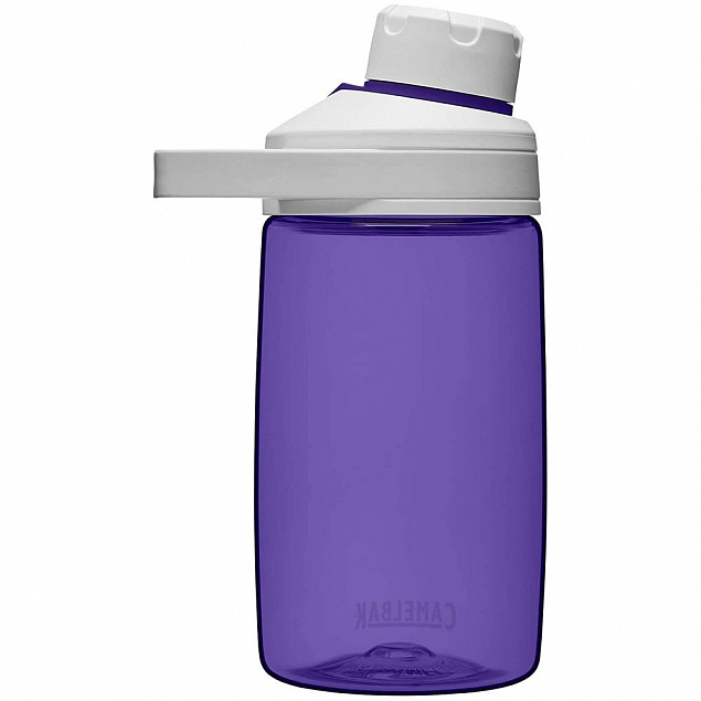 Спортивная бутылка Chute 400, фиолетовая с логотипом в Москве заказать по выгодной цене в кибермаркете AvroraStore
