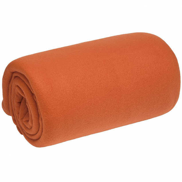 Плед-спальник Snug, оранжевый с логотипом в Москве заказать по выгодной цене в кибермаркете AvroraStore