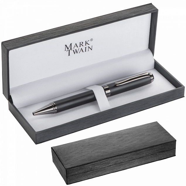 Металлисеская ручка Mark Twain с логотипом в Москве заказать по выгодной цене в кибермаркете AvroraStore