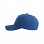 Бейсболка FIJI, 5 клиньев, 100 % переработанный полиэстер, липучка, синий с логотипом в Москве заказать по выгодной цене в кибермаркете AvroraStore