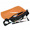 Конференц-сумка Unit Diagonal, оранжево-черная с логотипом в Москве заказать по выгодной цене в кибермаркете AvroraStore