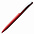 Ручка шариковая Pin Silver, красная с логотипом  заказать по выгодной цене в кибермаркете AvroraStore