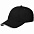 Бейсболка Canopy, серая с черным кантом с логотипом  заказать по выгодной цене в кибермаркете AvroraStore
