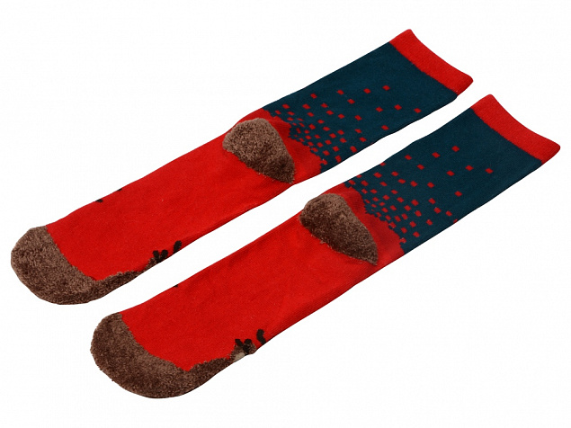 Набор носков с рождественской символикой, 2 пары с логотипом в Москве заказать по выгодной цене в кибермаркете AvroraStore