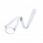 Ланъярд FRINLY для стакана, белый, полиэстер \ силикон, 2х45 см с логотипом в Москве заказать по выгодной цене в кибермаркете AvroraStore