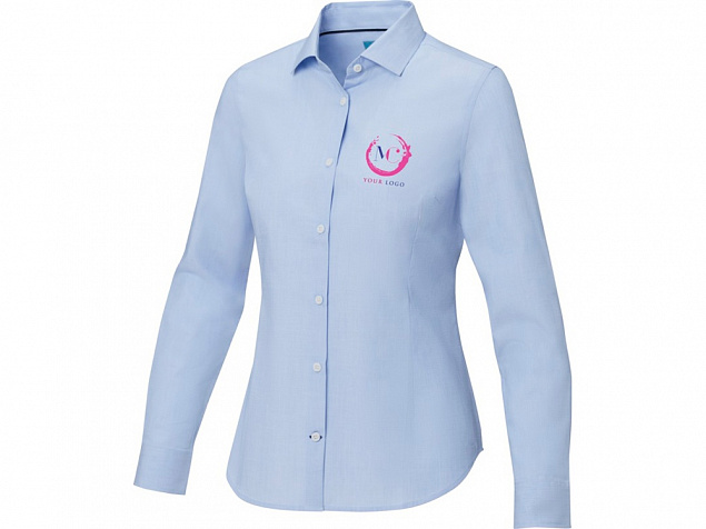 Рубашка «Cuprite» женская с логотипом в Москве заказать по выгодной цене в кибермаркете AvroraStore