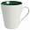 Кружка newBell матовая, белая с зеленым с логотипом в Москве заказать по выгодной цене в кибермаркете AvroraStore