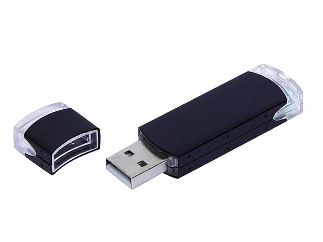 USB 2.0- флешка промо на 16 Гб прямоугольной классической формы с логотипом в Москве заказать по выгодной цене в кибермаркете AvroraStore