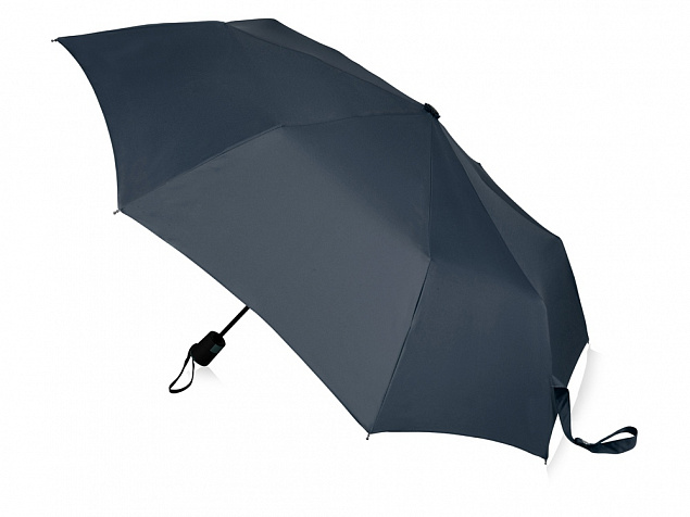 Зонт Wali полуавтомат 21, темно-синий с логотипом в Москве заказать по выгодной цене в кибермаркете AvroraStore