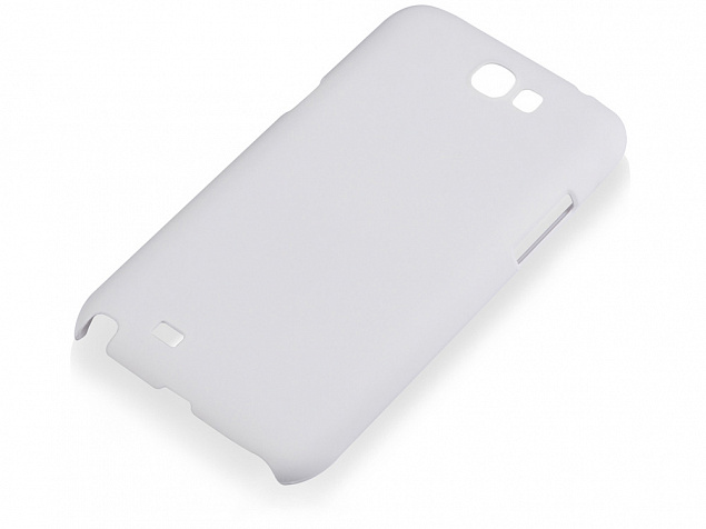 Чехол для Samsung Galaxy Note 2 N7100 White с логотипом в Москве заказать по выгодной цене в кибермаркете AvroraStore