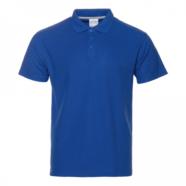 Рубашка поло Рубашка 104 Синий с логотипом в Москве заказать по выгодной цене в кибермаркете AvroraStore