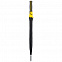 Зонт-трость Jenna, черный с желтым с логотипом в Москве заказать по выгодной цене в кибермаркете AvroraStore