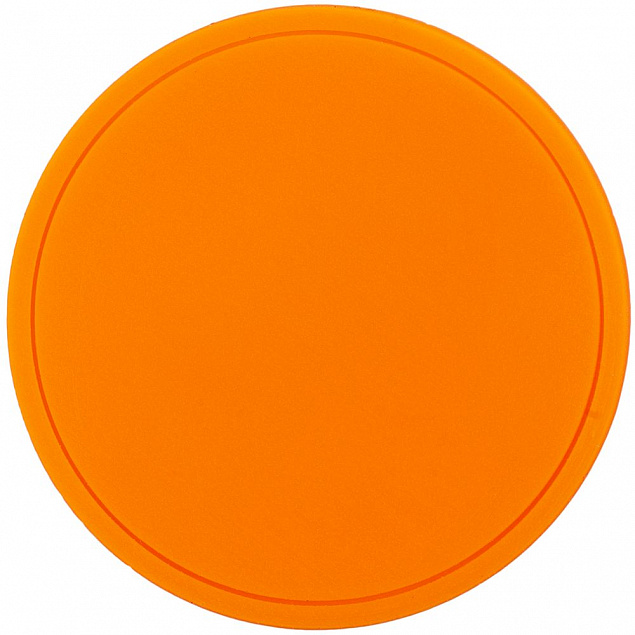 Лейбл из ПВХ Dzeta Round, M, оранжевый неон с логотипом в Москве заказать по выгодной цене в кибермаркете AvroraStore
