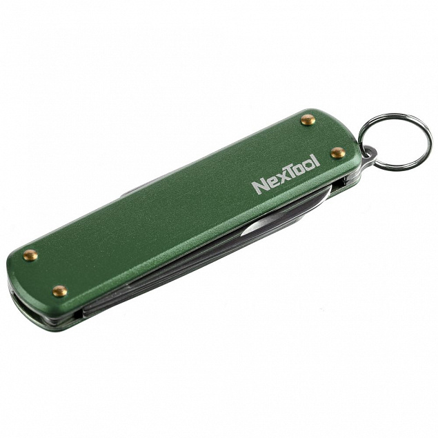 Нож-брелок NexTool Mini, зеленый с логотипом в Москве заказать по выгодной цене в кибермаркете AvroraStore