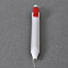 N1, ручка шариковая, белый, пластик с логотипом в Москве заказать по выгодной цене в кибермаркете AvroraStore